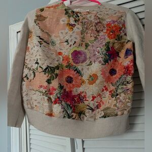 Tory Burch Multicolor Floral Sweater